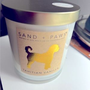 Sand + Fog Sand + Paws Tahitian Vanilla Scented Candle